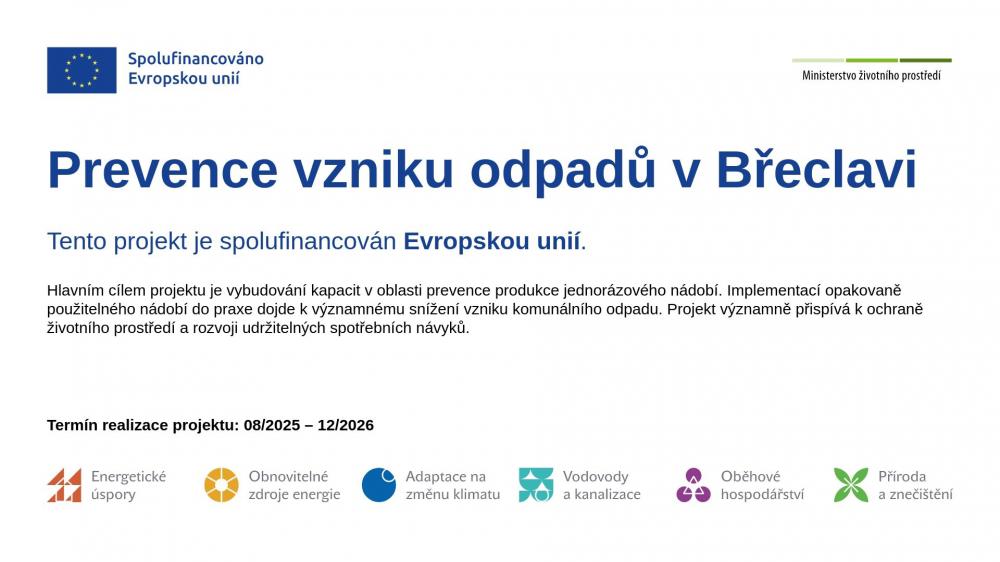 Prevence vzniků odpadů v Břeclavi